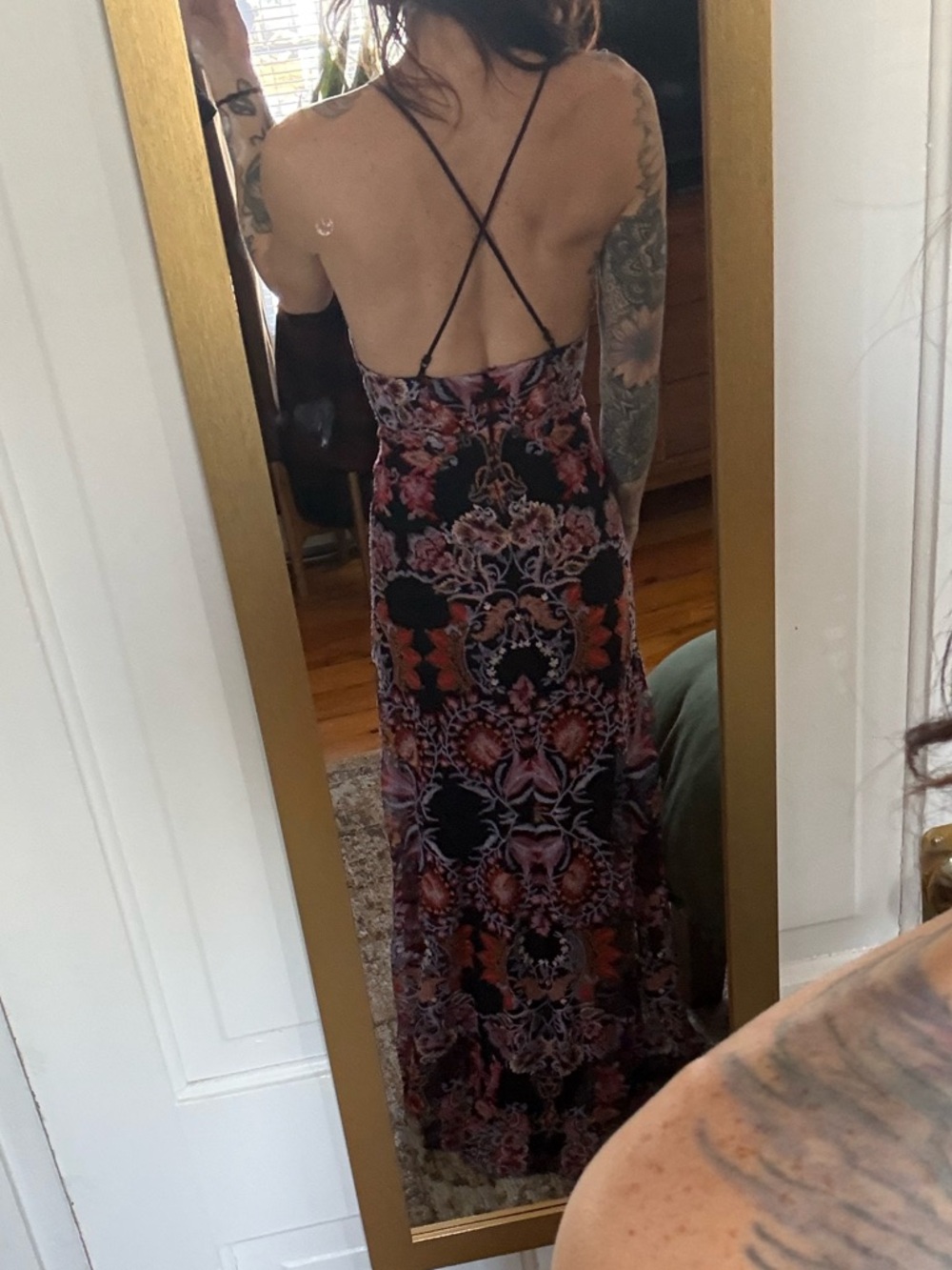 Free People Rising Sun Embroidered Maxi Dress - Picture 3 of 3
